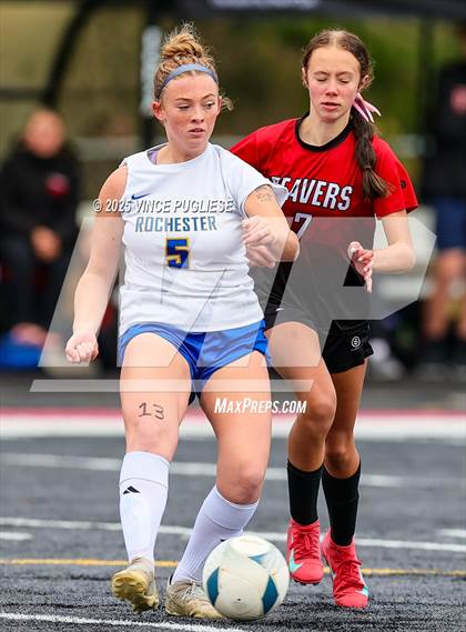 Thumbnail 2 in Rochester @ Tenino (WIAA District 4 Playoffs) photogallery.