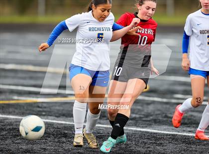 Thumbnail 3 in Rochester @ Tenino (WIAA District 4 Playoffs) photogallery.