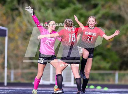 Thumbnail 2 in Rochester @ Tenino (WIAA District 4 Playoffs) photogallery.