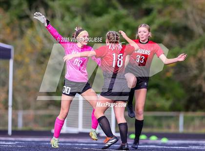 Thumbnail 1 in Rochester @ Tenino (WIAA District 4 Playoffs) photogallery.