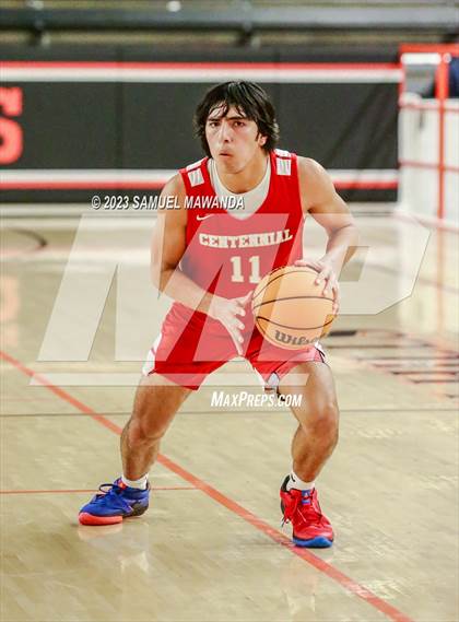 Thumbnail 3 in Sierra Canyon vs Centennial (Beverly Hills Tournament Semi-Final) photogallery.
