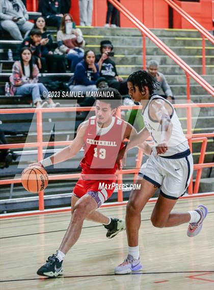 Thumbnail 1 in Sierra Canyon vs Centennial (Beverly Hills Tournament Semi-Final) photogallery.