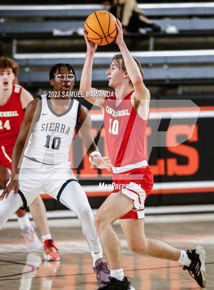 Thumbnail 1 in Sierra Canyon vs Centennial (Beverly Hills Tournament Semi-Final) photogallery.