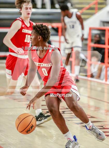 Thumbnail 1 in Sierra Canyon vs Centennial (Beverly Hills Tournament Semi-Final) photogallery.