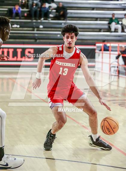 Thumbnail 1 in Sierra Canyon vs Centennial (Beverly Hills Tournament Semi-Final) photogallery.