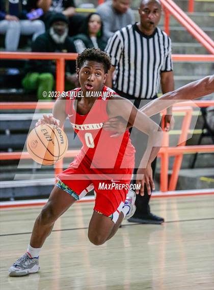 Thumbnail 2 in Sierra Canyon vs Centennial (Beverly Hills Tournament Semi-Final) photogallery.