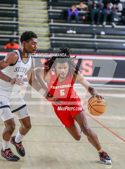 Thumbnail 1 in Sierra Canyon vs Centennial (Beverly Hills Tournament Semi-Final) photogallery.