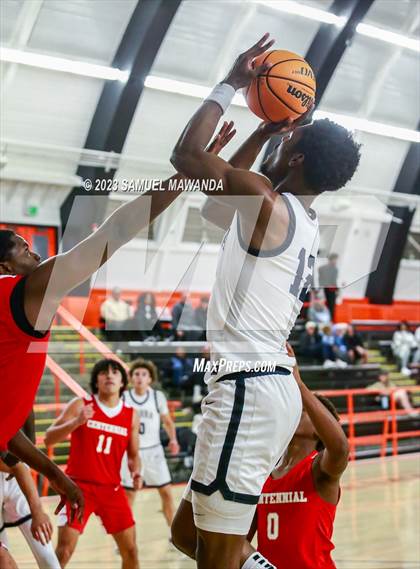 Thumbnail 1 in Sierra Canyon vs Centennial (Beverly Hills Tournament Semi-Final) photogallery.