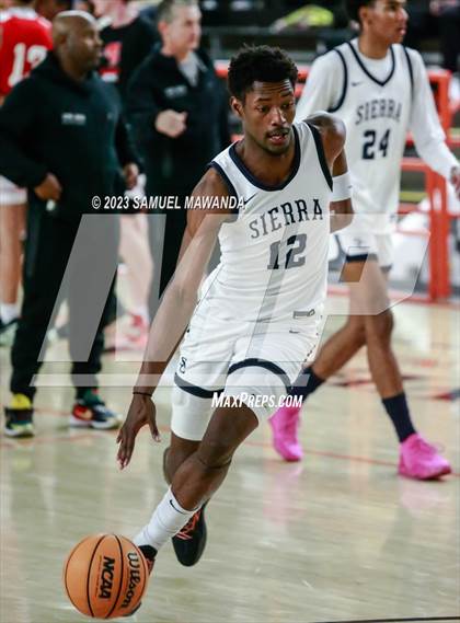 Thumbnail 2 in Sierra Canyon vs Centennial (Beverly Hills Tournament Semi-Final) photogallery.