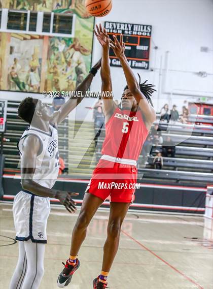 Thumbnail 3 in Sierra Canyon vs Centennial (Beverly Hills Tournament Semi-Final) photogallery.