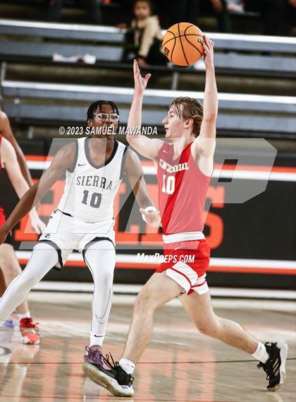 Thumbnail 3 in Sierra Canyon vs Centennial (Beverly Hills Tournament Semi-Final) photogallery.