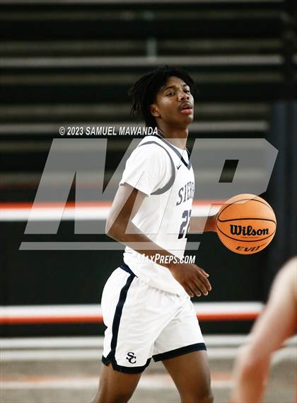 Thumbnail 3 in Sierra Canyon vs Centennial (Beverly Hills Tournament Semi-Final) photogallery.