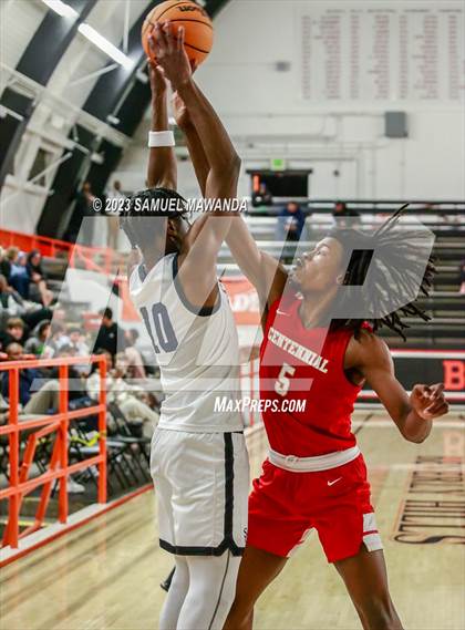 Thumbnail 1 in Sierra Canyon vs Centennial (Beverly Hills Tournament Semi-Final) photogallery.
