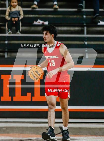 Thumbnail 1 in Sierra Canyon vs Centennial (Beverly Hills Tournament Semi-Final) photogallery.