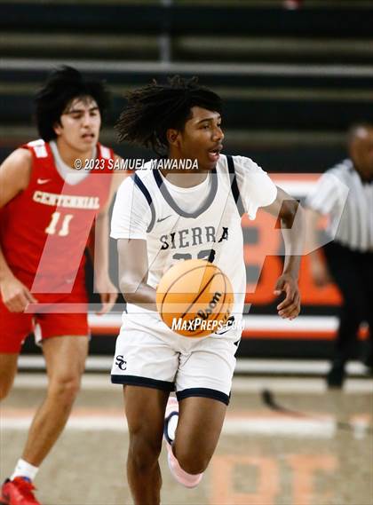 Thumbnail 3 in Sierra Canyon vs Centennial (Beverly Hills Tournament Semi-Final) photogallery.