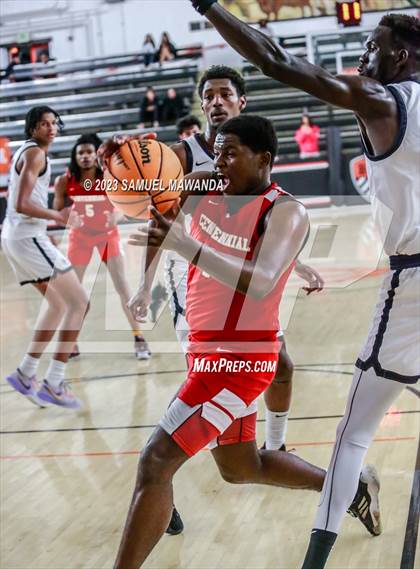 Thumbnail 1 in Sierra Canyon vs Centennial (Beverly Hills Tournament Semi-Final) photogallery.