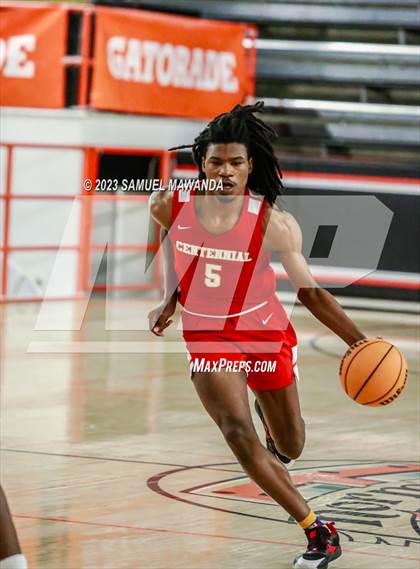 Thumbnail 2 in Sierra Canyon vs Centennial (Beverly Hills Tournament Semi-Final) photogallery.