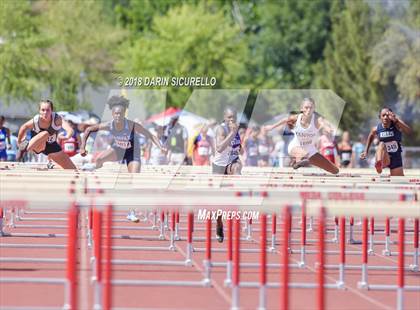 Thumbnail 2 in AIA Track & Field Championships (Girls 100 Meter Hurdles) photogallery.