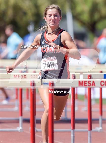Thumbnail 3 in AIA Track & Field Championships (Girls 100 Meter Hurdles) photogallery.