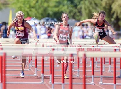Thumbnail 3 in AIA Track & Field Championships (Girls 100 Meter Hurdles) photogallery.