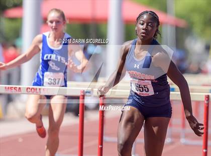 Thumbnail 3 in AIA Track & Field Championships (Girls 100 Meter Hurdles) photogallery.