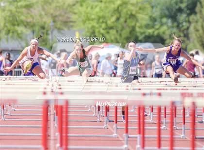 Thumbnail 3 in AIA Track & Field Championships (Girls 100 Meter Hurdles) photogallery.