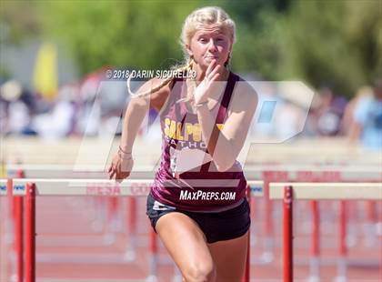 Thumbnail 1 in AIA Track & Field Championships (Girls 100 Meter Hurdles) photogallery.