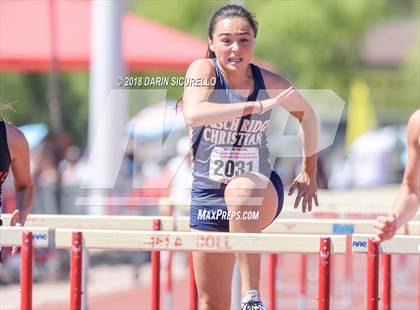 Thumbnail 3 in AIA Track & Field Championships (Girls 100 Meter Hurdles) photogallery.