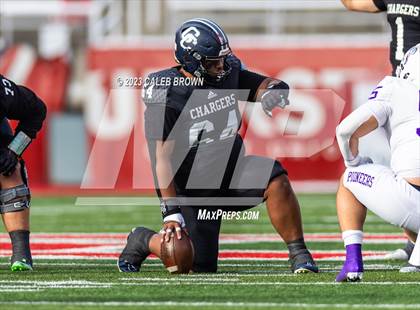 Thumbnail 1 in Corner Canyon vs. Lehi (UHSAA 6A Semifinal) photogallery.