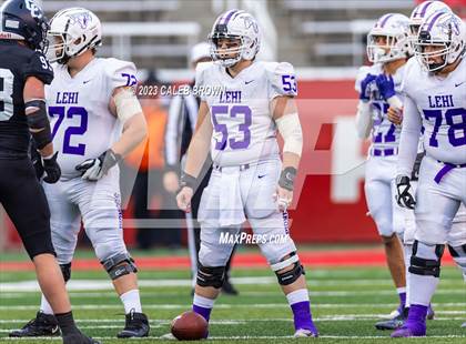 Thumbnail 2 in Corner Canyon vs. Lehi (UHSAA 6A Semifinal) photogallery.