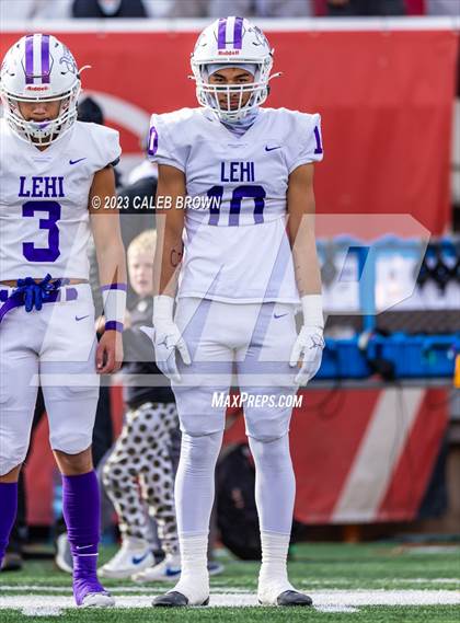 Thumbnail 1 in Corner Canyon vs. Lehi (UHSAA 6A Semifinal) photogallery.