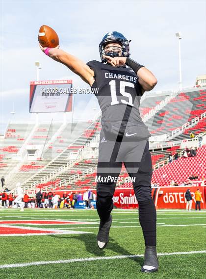Thumbnail 1 in Corner Canyon vs. Lehi (UHSAA 6A Semifinal) photogallery.