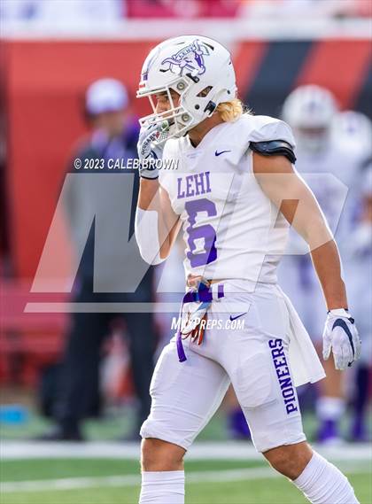 Thumbnail 1 in Corner Canyon vs. Lehi (UHSAA 6A Semifinal) photogallery.