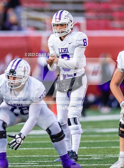 Thumbnail 2 in Corner Canyon vs. Lehi (UHSAA 6A Semifinal) photogallery.