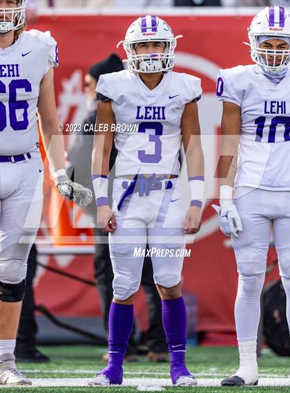 Thumbnail 2 in Corner Canyon vs. Lehi (UHSAA 6A Semifinal) photogallery.
