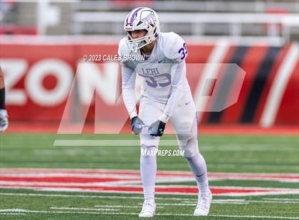 Thumbnail 1 in Corner Canyon vs. Lehi (UHSAA 6A Semifinal) photogallery.