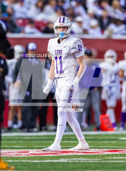 Thumbnail 2 in Corner Canyon vs. Lehi (UHSAA 6A Semifinal) photogallery.