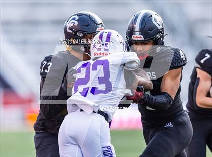 Thumbnail 1 in Corner Canyon vs. Lehi (UHSAA 6A Semifinal) photogallery.