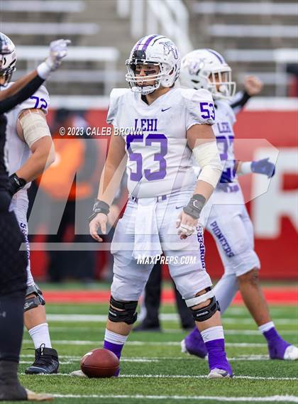 Thumbnail 1 in Corner Canyon vs. Lehi (UHSAA 6A Semifinal) photogallery.
