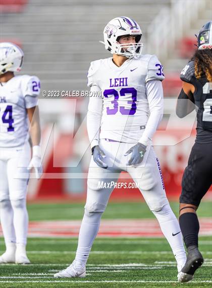 Thumbnail 1 in Corner Canyon vs. Lehi (UHSAA 6A Semifinal) photogallery.