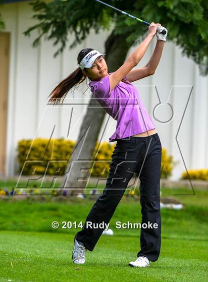 Thumbnail 3 in CIF SoCal Regional Girls Golf Championships photogallery.