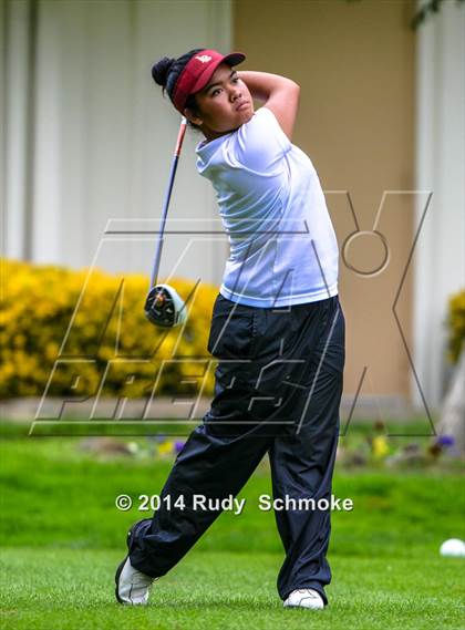 Thumbnail 2 in CIF SoCal Regional Girls Golf Championships photogallery.