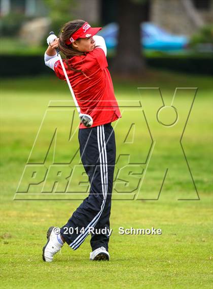 Thumbnail 2 in CIF SoCal Regional Girls Golf Championships photogallery.