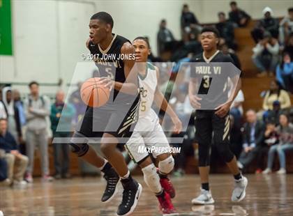 Thumbnail 2 in Paul VI vs Roselle Catholic (DC vs NJ Collision) photogallery.