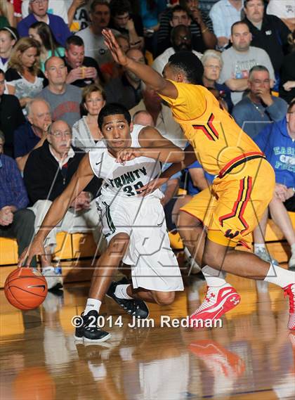 Thumbnail 1 in Wesleyan Christian Academy vs. Trinity (City of Palms Classic) photogallery.
