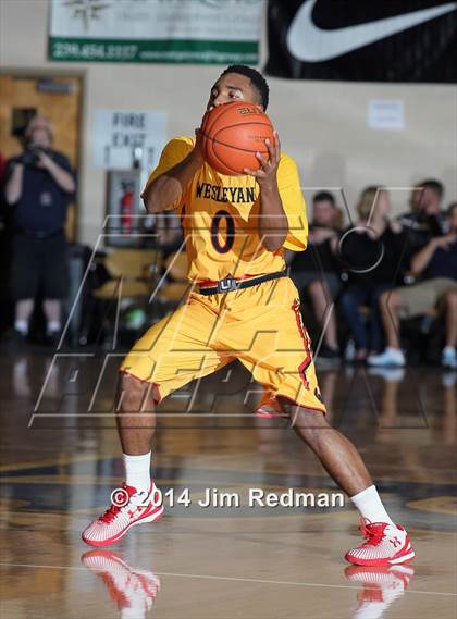 Thumbnail 3 in Wesleyan Christian Academy vs. Trinity (City of Palms Classic) photogallery.