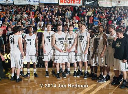 Thumbnail 3 in Wesleyan Christian Academy vs. Trinity (City of Palms Classic) photogallery.