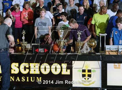 Thumbnail 1 in Wesleyan Christian Academy vs. Trinity (City of Palms Classic) photogallery.