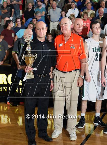 Thumbnail 1 in Wesleyan Christian Academy vs. Trinity (City of Palms Classic) photogallery.