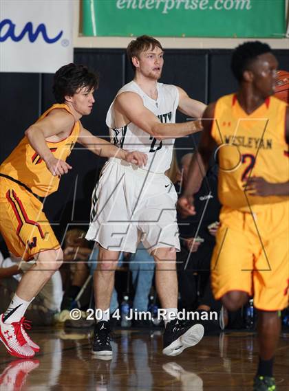 Thumbnail 2 in Wesleyan Christian Academy vs. Trinity (City of Palms Classic) photogallery.